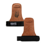 Weightlifting Gymnastics Hand Grips (Fibre | Cowhide)