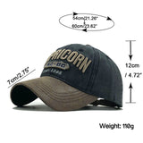 Gym And Baseball Denim Snapback Cap