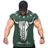 Cotton Casual Gym Muscle Training T-Shirt