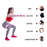 Resistance Bands 3-Piece Set Fitness Equipment