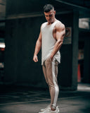 Cotton Gym Stripe Skinny Sweatpants