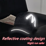 Summer Breathable Reflective Baseball Cap