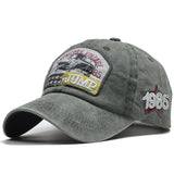 Vintage Washed Cotton Gym Baseball Cap