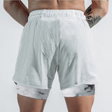 Camo Running 2 In 1 Workout Shorts