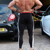 Cotton Gym Stripe Skinny Sweatpants