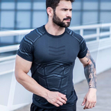 Compression Quick Dry Bodybuilding T-shirt