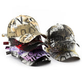 Graffiti Pattern Gym Training Baseball Cap