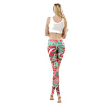 Christmas Lollipops Sport Leggings