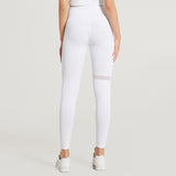 Mesh Patch Design Fitness Leggings