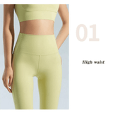 Back Waist Cross Yoga Leggings
