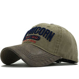 Gym And Baseball Denim Snapback Cap