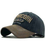 Gym And Baseball Denim Snapback Cap