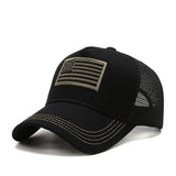 US Flag Summer Mesh Baseball Cap