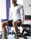 Cotton Muscle Exercise Long Sleeve Tee