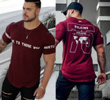 Cotton Casual Gym Muscle Training T-Shirt