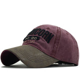 Gym And Baseball Denim Snapback Cap