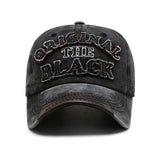 Cotton Retro Letter Baseball Gym Cap