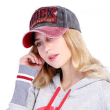 Vintage Rock Cotton Adjustable Baseball Cap