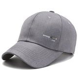 Solid Gym Adjustable Baseball Cap
