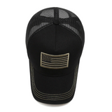 US Flag Summer Mesh Baseball Cap