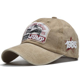 Vintage Washed Cotton Gym Baseball Cap