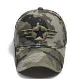 Camo US Army Adjustable Baseball Cap