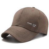Solid Gym Adjustable Baseball Cap