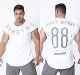 Cotton Casual Gym Muscle Training T-Shirt