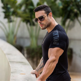 Compression Quick Dry Bodybuilding T-shirt