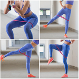 5 Yoga Pilates Training Resistance Rubber Bands