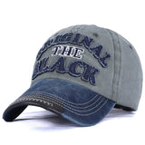 Cotton Retro Letter Baseball Gym Cap