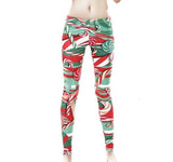 Christmas Lollipops Sport Leggings Pampas Fox Fitness
