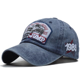 Vintage Washed Cotton Gym Baseball Cap