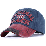 Cotton Retro Letter Baseball Gym Cap