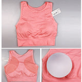 Breathable Gym Running Mesh Sports Bra