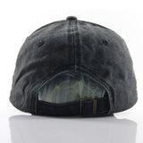 Distressed Cotton Retro Gym Baseball Cap