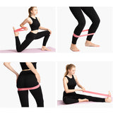 5 Yoga Pilates Training Resistance Rubber Bands