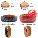 Gym Weightlifting Cowhide Waist Support Belt (10cm | 15cm)