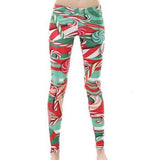 Christmas Lollipops Sport Leggings