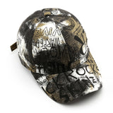 Graffiti Pattern Gym Training Baseball Cap