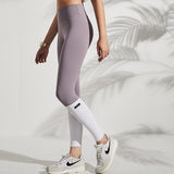 Push Up Sport Contrast Colour Leggings
