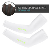 Ice Fabric Sports UV Reflective Arm Sleeves