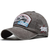 Vintage Washed Cotton Gym Baseball Cap