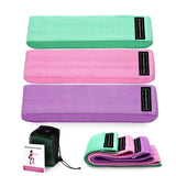 Resistance Bands 3-Piece Set Fitness Equipment