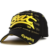 Gym Baseball Distressed Snapback Cap