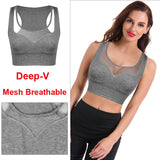 Yoga Gym Push Up Sports Bra