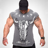 Cotton Casual Gym Muscle Training T-Shirt