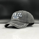 Summer Washed Cotton Snapback Baseball Cap