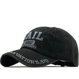 Summer Washed Cotton Snapback Baseball Cap