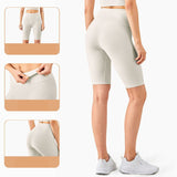 Yoga Gym Workout Ribbed Short Leggings